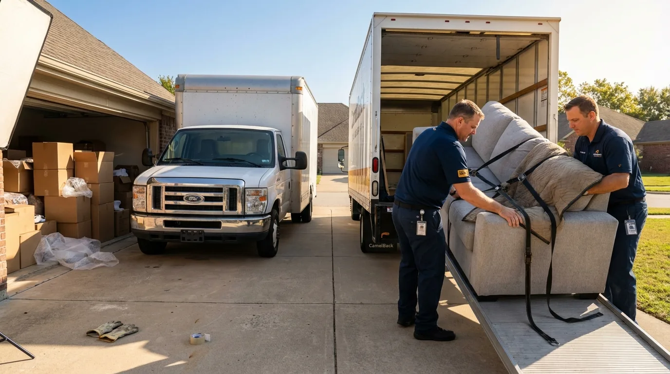 DIY truck vs professional crew comparison in Wapakoneta