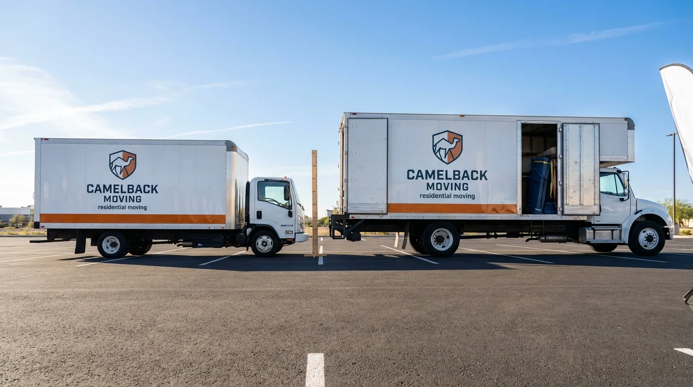 Moving truck size capacity guide in Wapakoneta